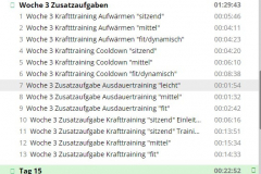 Kursübersicht, Teil 3