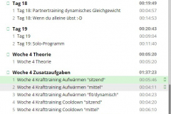 Kursübersicht, Teil 4